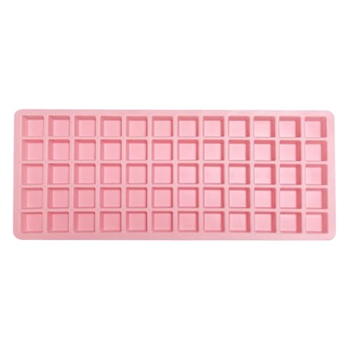Eiswürfeltabletts, Eiswürfelform | Multifunktionale quadratische Eiswürfelform aus Silikon mit 60 Gittern, stapelbare Spezialwerkzeuge und Gadgets für Kühlschrank, Party, Baby, Saft von Jingmiger