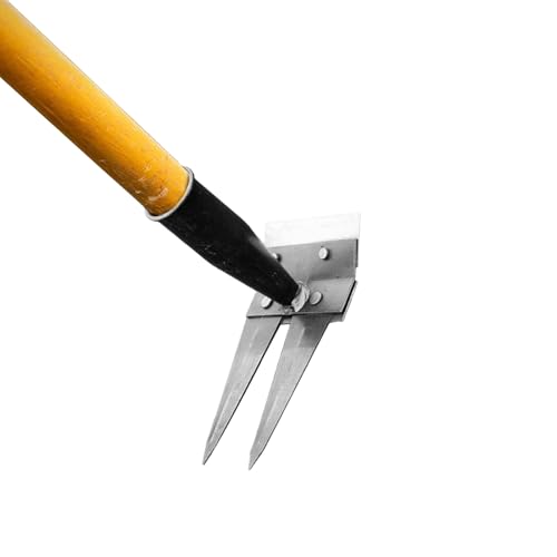 Garten-Unkraut-Rechen aus Kohlenstoffstahl, Unkrautjäter, Gartenrechen aus Kohlenstoffstahl, doppelseitiges Ziehwerkzeug, langlebiger Metallrechen für Erde und Rasen Garten-Unkraut-Rechen aus Kohlenstoffstahl, Unkrautjäter, Gartenrechen aus Kohlenstoffstahl, doppelseitiges Ziehwerkzeug, langlebiger Metallrechen für Erde und Rasen von Jingmiger