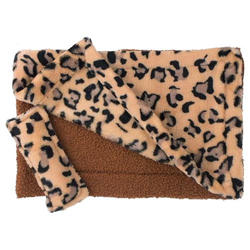 Hamsterschlafsack, Reptilien-Schlafsack, Reptilien-Bettwäschebeutel mit Kissen, Bart-Drachenbett mit Kissen, weicher und warmer Reptilschlafsack, Eidechse, Bart-Drache von Jingmiger