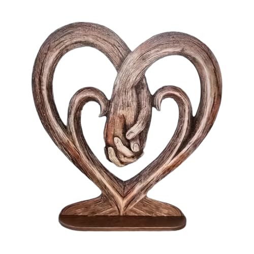 Herzform Hand Statue, Retro-Statue mit flachen herzförmigen Händen, Moderne Liebe Dekoration Statue, Herz Hand Skulptur Dekoration für Hochzeitsdekoration, Heimdekoration, Wohnzimmer Herzform Hand Statue, Retro-Statue mit flachen herzförmigen Händen, Moderne Liebe Dekoration Statue, Herz Hand Skulptur Dekoration für Hochzeitsdekoration, Heimdekoration, Wohnzimmer von Jingmiger