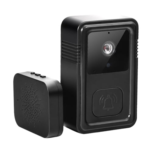 Intelligente Türklingelkamera | Intelligente WLAN-Türklingel für Sicherheit zu Hause – Zwei-Wege-Audio-Ausrüstung für Wohnung, Miethaus, Geschäft, Lager Intelligente Türklingelkamera | Intelligente WLAN-Türklingel für Sicherheit zu Hause – Zwei-Wege-Audio-Ausrüstung für Wohnung, Miethaus, Geschäft, Lager von Jingmiger
