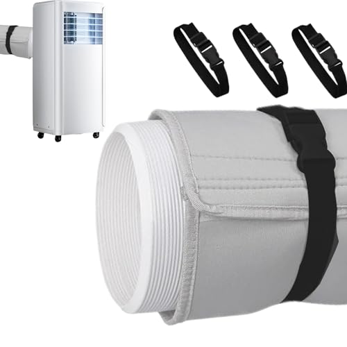 Isolierhülse für Klimaanlagenschlauch | Isolierhülle für Schläuche von mobilen Klimaanlagen, für Haus, Garage, Auto, Büros im Innenbereich Isolierhülse für Klimaanlagenschlauch | Isolierhülle für Schläuche von mobilen Klimaanlagen, für Haus, Garage, Auto, Büros im Innenbereich von Jingmiger