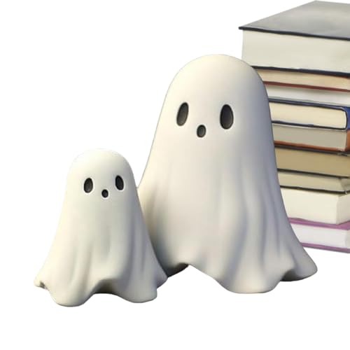 Jingmiger Geisterstatue | Niedliches Halloween-Desktop- in Geisterform | Festliches Meisterstück für Fensterbank, TV-Möbel, Kamin, Büro, Bibliothek Jingmiger Geisterstatue | Niedliches Halloween-Desktop- in Geisterform | Festliches Meisterstück für Fensterbank, TV-Möbel, Kamin, Büro, Bibliothek von Jingmiger