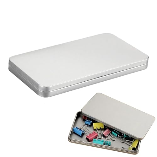 Jingmiger Geldkassette | Metallkassette zur Aufbewahrung von Geld, Organizer mit Deckel und Tablettenfach für Dateien, Einzahlung und Schmuck von Jingmiger