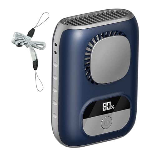 Jingmiger Mini-Lüfter, tragbarer Halsventilator, leise, tragbar, für Männer, Frauen, Indoor, Outdoor, Reisen, Camping, Küche, Haus Jingmiger Mini-Lüfter, tragbarer Halsventilator, leise, tragbar, für Männer, Frauen, Indoor, Outdoor, Reisen, Camping, Küche, Haus von Jingmiger
