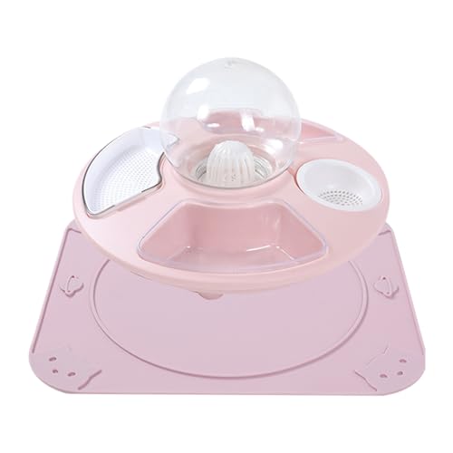 Katzenfutterschüssel, Futterschüssel, Katzenfutterschüssel, Katzen-Bewässerungsschüssel, multifunktionaler Futternapf, rutschfestes Haustier-Gießgefäß von Jingmiger