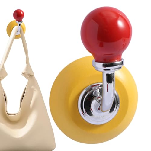 Magnetische Kleiderhaken, dekorative Wandhaken, Sturndy Colorful Magnet Ball Shape Halterung | magnetischer Kranzaufhänger, Huthalter für Kühlschrank, von Jingmiger