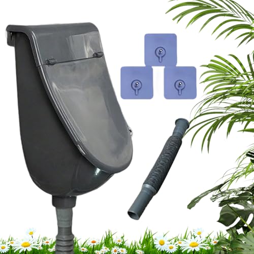 Outdoor Urinal,Urinableiter - Geruchsfreies Wandmontiertes Urinal Mit Deckel Für Haus Wohnheim Männer Outdoor Urinal,Urinableiter - Geruchsfreies Wandmontiertes Urinal Mit Deckel Für Haus Wohnheim Männer von Jingmiger