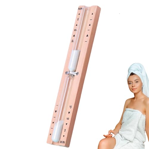Sauna-Sand-Timer, Sauna-Timer | Sanduhr-Timer für 30 Minuten bis 30 Minuten | Spa Center Bathroom Wall Mount Design Präzise Steuerung für Zuhause und Verwendung von Jingmiger