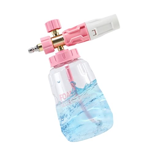 Schaumsprüher für Auto – Pumpsprüher, manuell, tragbar, 1 l | Hochdruck-Spray für die Reinigung von Auto und Haus von Jingmiger