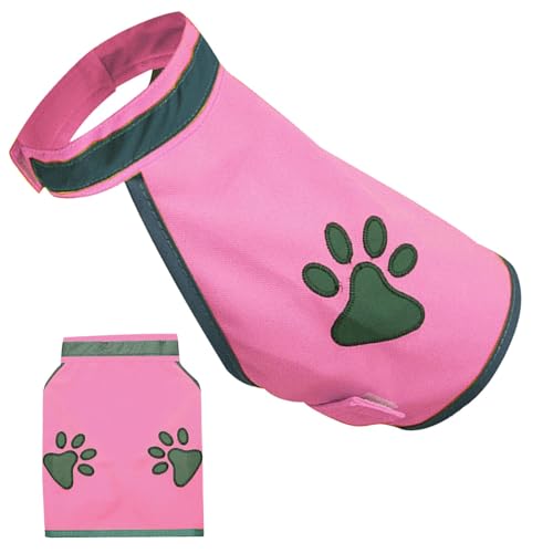 Sicherheitsweste für Haustiere, reflektierende Hundeweste | verstellbare Hundeweste mit hoher Sichtbarkeit, reflektierende Weste bequem und atmungsaktiv für Schutz und Aktivität von Jingmiger