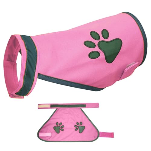 Sicherheitsweste für Hunde zum Spazierengehen, reflektierende Weste für Hunde für die Jagd, verstellbare Hundeweste, hohe Sichtbarkeit – reflektierende Weste bequem und atmungsaktiv für den Schutz von Jingmiger