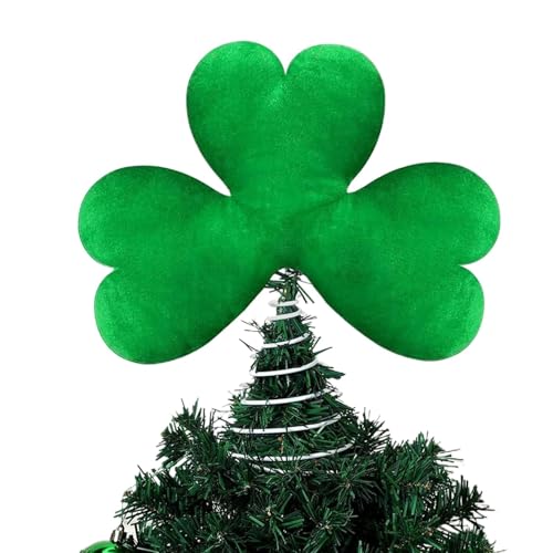 St. Patrick's Day Tree Topper | Grüner Glücksbaum – Irish St. Patrick's Day Topper, Dekoration für Frauen, Männer, von Jingmiger