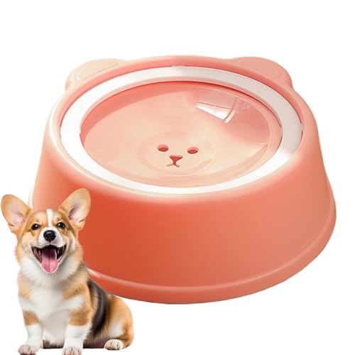 Wasserschale für Hunde, Wassernapf für Katzen, auslaufsicher, Feeder, langsames Wasser ohne Tipp, Spender für langsames Trinken, rutschfest, Futterschale für von Jingmiger