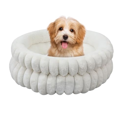 Welpenbett - Donut Kissen Auch Für Katzen - 50 cm Rundes Entfernbar Waschbar Beruhigendes Haustierbett Sofa Matte Für Hund Welpe Katze Innen Außen Ruheplatz | Schlafsofa Bettkissen Für Haustiere Welpe Welpenbett - Donut Kissen Auch Für Katzen - 50 cm Rundes Entfernbar Waschbar Beruhigendes Haustierbett Sofa Matte Für Hund Welpe Katze Innen Außen Ruheplatz | Schlafsofa Bettkissen Für Haustiere Welpe von Jingmiger
