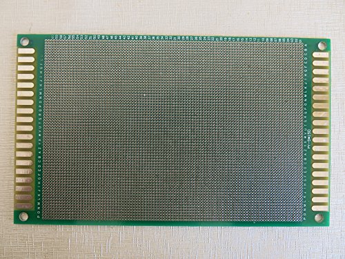 1Stk Pitch 1.27mm 9x15cm doppelseitig RM1.27 Lochabstand Lochrasterplatine Punktraster Fibreglass FR4 Leiterplatte Experiment Matrix Hartpapier von jingtongda