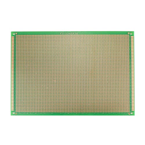 2Stk 20x15cm einseitig Lochraster Punktraster Hartpapier Fibreglass Prototype Paper PCB Platine Leiterplatte Experiment Matrix Circuit Board von Jingtongda