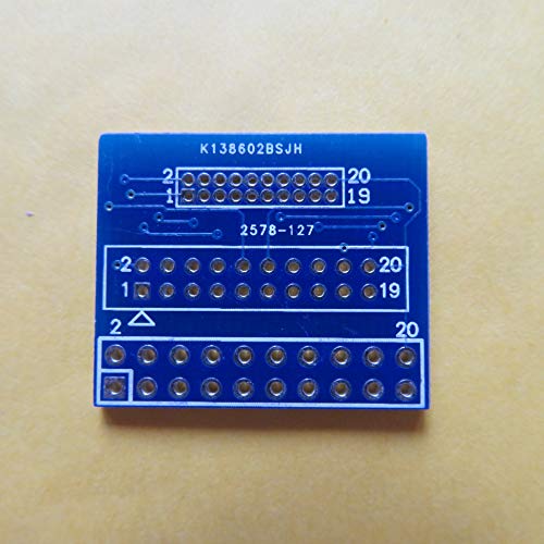 5Stk 20p 21x26mm DIP pitch 2.54mm 2.0mm 1.27mm Adapterplatine Adapterplatte Fibreglass Lochraster Punktraster raster FR4 Prototype Paper PCB Platine Leiterplatte Matrix Circuit Board von Jingtongda