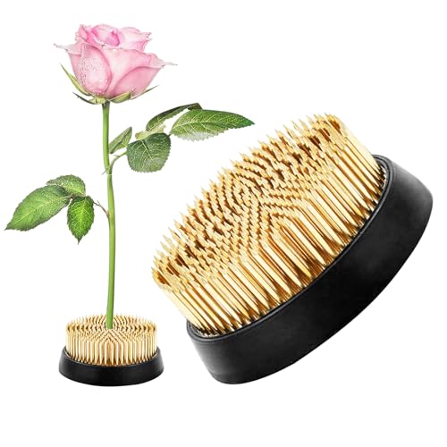 Jingyash Blumenigel | Runder Metall Blumenhalter Stabil - Robust & Langlebiges Blumenarrangement-Hilfsmittel Für Tisch Zuhause Gartendekoration von Jingyash