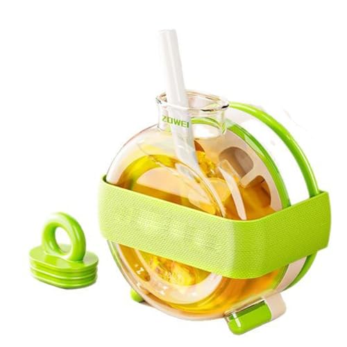 Jingyash Eiswürfel Becher | 300ml Auslaufsichere Trinkflasche Mit Strohhalm - Küchenutensil Für Indoor Outdoor Sommer Reisen Auto Camping Picknick Getränke Jingyash Eiswürfel Becher | 300ml Auslaufsichere Trinkflasche Mit Strohhalm - Küchenutensil Für Indoor Outdoor Sommer Reisen Auto Camping Picknick Getränke von Jingyash