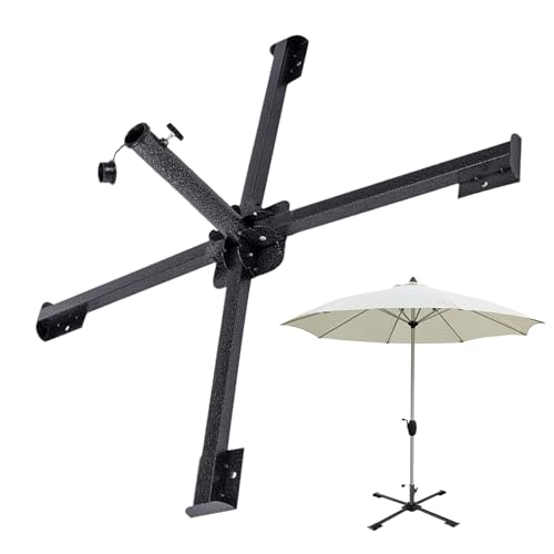 Jingyash Outdoor Sonnenschirmständer Basis - Metallfuß Für Terrassenschirm,Großer Ständer Für Schirm Für Terrasse Garten Und Strandbereich von Jingyash