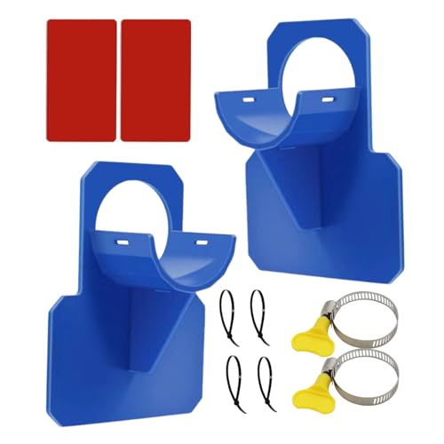 Jingyash Pool Pipe Holder,Pool Wasserschlauch Haltehalterungen - Verstellbare Rohrklemmenhaken Zubehör Für Garten Terrasse Draußen von Jingyash