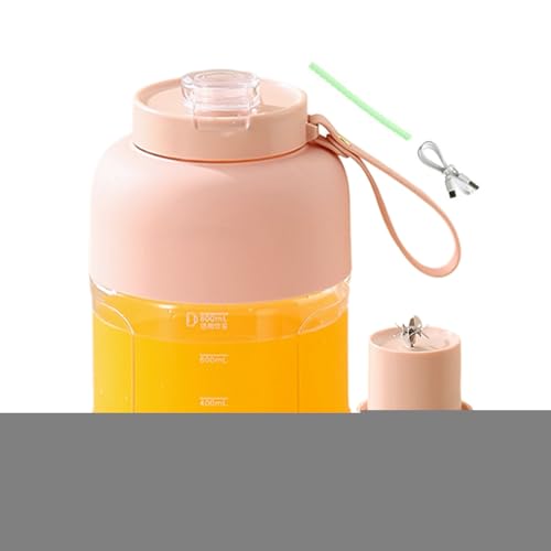 Jingyash Tragbarer Mixer Wiederaufladbar,Kabellose Tragbare Mixer Tasse Für Smoothies Und Säfte | Werkzeug Für Essen Reisen Outdoor Getränke Zuhause Haushalt Saft von Jingyash