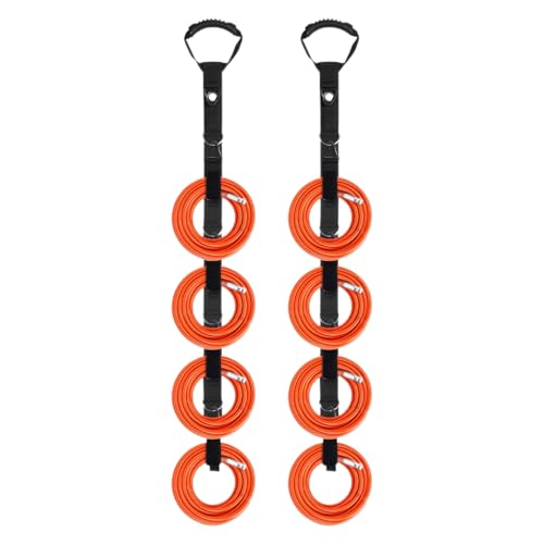 Jingyash Verlängerungskabel Halterung | Kabelorganizer Gurte - 2er Set Robuste Kabelhalter für Seil, Lichterkette und Gartenschlauch mit Werkzeugaufhängung Jingyash Verlängerungskabel Halterung | Kabelorganizer Gurte - 2er Set Robuste Kabelhalter für Seil, Lichterkette und Gartenschlauch mit Werkzeugaufhängung von Jingyash