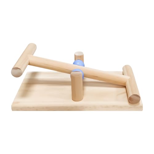 Jingyash Vogelspielzeug | Holz Wippe Für Vögel | Tisch Balance Spielzeug für Nymphensittiche und Sittiche, Interaktives Trainingswerkzeug für Jingyash Vogelspielzeug | Holz Wippe Für Vögel | Tisch Balance Spielzeug für Nymphensittiche und Sittiche, Interaktives Trainingswerkzeug für von Jingyash