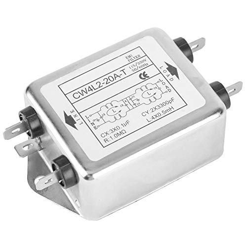 Netzfilterklemme Cw4L2-20A-T Netzfiltermodul 20A 50 / 60Hz Netzfilter für mechanische Geräte von Jingyig