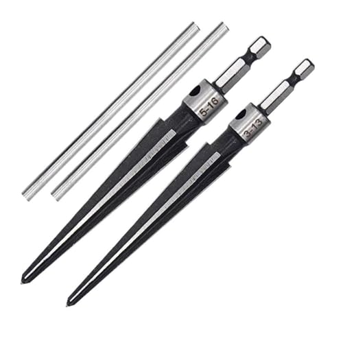 Jingyingtt 3–13 mm und 5–16 mm Kegelreibahle, Handreibahle for Metall, Entgraten, Vergrößern von Stiftlöchern, Handreibahle for Holz, Metall, Kunststoff, Bohrwerkzeuge, 4 Stück Jingyingtt 3–13 mm und 5–16 mm Kegelreibahle, Handreibahle for Metall, Entgraten, Vergrößern von Stiftlöchern, Handreibahle for Holz, Metall, Kunststoff, Bohrwerkzeuge, 4 Stück von Jingyingtt