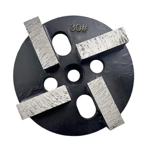Jingyingtt 4 zoll Diamant Vier Segmente Schleifen Platte Beton Boden Polieren Pad PCD Schleif Schleifen Rad for Stone8#-120# Jingyingtt 4 zoll Diamant Vier Segmente Schleifen Platte Beton Boden Polieren Pad PCD Schleif Schleifen Rad for Stone8#-120# von Jingyingtt
