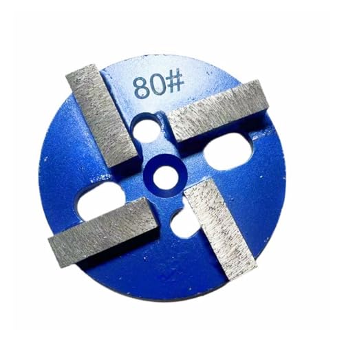Jingyingtt 4 zoll Diamant Vier Segmente Schleifen Platte Beton Boden Polieren Pad PCD Schleif Schleifen Rad for Stone8#-120# Jingyingtt 4 zoll Diamant Vier Segmente Schleifen Platte Beton Boden Polieren Pad PCD Schleif Schleifen Rad for Stone8#-120# von Jingyingtt
