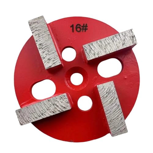 Jingyingtt 4 zoll Diamant Vier Segmente Schleifen Platte Beton Boden Polieren Pad PCD Schleif Schleifen Rad for Stone8#-120# Jingyingtt 4 zoll Diamant Vier Segmente Schleifen Platte Beton Boden Polieren Pad PCD Schleif Schleifen Rad for Stone8#-120# von Jingyingtt
