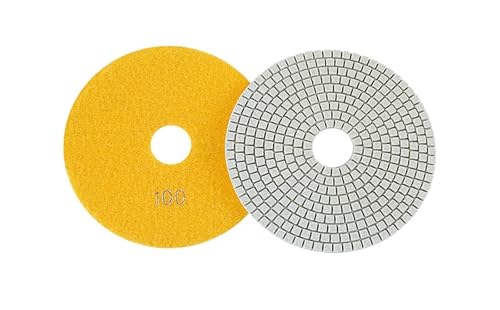 Jingyingtt 6 Zoll 150 mm Nass-Diamant-Polierpad for Granit, Harz-Schleifscheibe for Marmor-Polierscheibe for Beton und Terrazzo, 30#-3000# Jingyingtt 6 Zoll 150 mm Nass-Diamant-Polierpad for Granit, Harz-Schleifscheibe for Marmor-Polierscheibe for Beton und Terrazzo, 30#-3000# von Jingyingtt