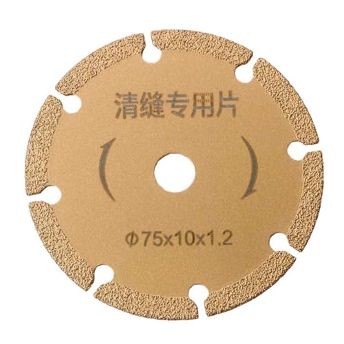 Jingyingtt 75mm Diamant-Schleifscheibe Trennscheibe for Winkelschleifer Metall Kreissägeblatt Schneiden und Polieren Schleifscheiben von Jingyingtt