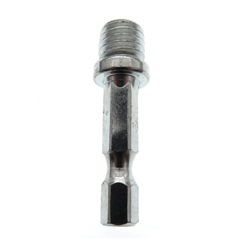 Jingyingtt M10 M14 1/4 6mm Hexagon Pleuel Adapter Hand Bohrer zu Polierer Bohrfutter Verbindung RodPower Werkzeug Teile von Jingyingtt