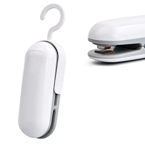 Jinlaili Versiegelungsmaschine, 2 in 1 Mini Bag Sealer, Mini Folienschweißgerät, Heißsiegelmaschine, Tragbare Versiegelungsmaschine, Mini Handheld Heißsiegelgerät, Tragbare Plastiktüte Sealer Jinlaili Versiegelungsmaschine, 2 in 1 Mini Bag Sealer, Mini Folienschweißgerät, Heißsiegelmaschine, Tragbare Versiegelungsmaschine, Mini Handheld Heißsiegelgerät, Tragbare Plastiktüte Sealer von Jinlaili