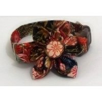 Hundehalsband Blumen Set - Orientalisch Auf Bestellung von JinsK9Kreations