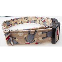 Sockenaffe Verstellbares Halsband - Made To Order von JinsK9Kreations