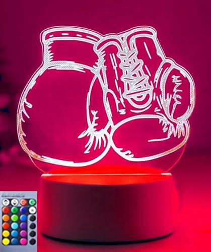 Jinson well 3D Boxhandschuhe Nachtlicht led Lampe optische Nacht licht Illusion 16 Farbwechsel Tisch Schreibtisch Dekoration Lampen perfekte mit Acryl Base USB Spielzeug Jinson well 3D Boxhandschuhe Nachtlicht led Lampe optische Nacht licht Illusion 16 Farbwechsel Tisch Schreibtisch Dekoration Lampen perfekte mit Acryl Base USB Spielzeug von Jinson well