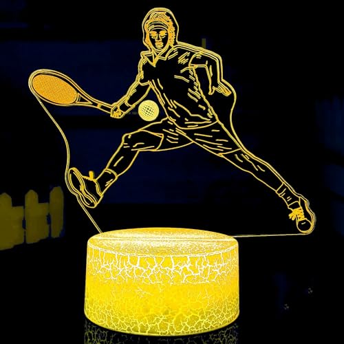 Jinson well 3D Tennis Nachtlicht led licht Lampe optische Nacht licht Illusion 7 Farbwechsel Tisch Schreibtisch Dekoration Lampen mit Acryl Flat ABS Base USB Spielzeug Jinson well 3D Tennis Nachtlicht led licht Lampe optische Nacht licht Illusion 7 Farbwechsel Tisch Schreibtisch Dekoration Lampen mit Acryl Flat ABS Base USB Spielzeug von Jinson well