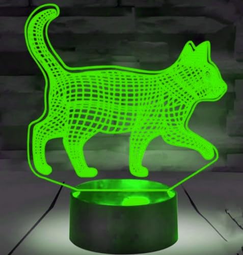 Jinson well 3D katze Nachtlicht led Lampe optische Nacht licht Illusion 7 Farbwechsel Touch Switch Tisch Schreibtisch Dekoration Lampen mit Acryl Flat ABS Base USB Kabel kreatives Spielzeug Jinson well 3D katze Nachtlicht led Lampe optische Nacht licht Illusion 7 Farbwechsel Touch Switch Tisch Schreibtisch Dekoration Lampen mit Acryl Flat ABS Base USB Kabel kreatives Spielzeug von Jinson well