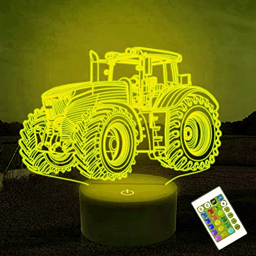 Jinson well 3D lkw auto traktor Lampe nacht licht optische Illusion led Nachtlicht 7 Farbwechsel Touch Switch Tisch Schreibtisch Dekoration Lampen mit Acryl USB Spielzeug Jinson well 3D lkw auto traktor Lampe nacht licht optische Illusion led Nachtlicht 7 Farbwechsel Touch Switch Tisch Schreibtisch Dekoration Lampen mit Acryl USB Spielzeug von Jinson well