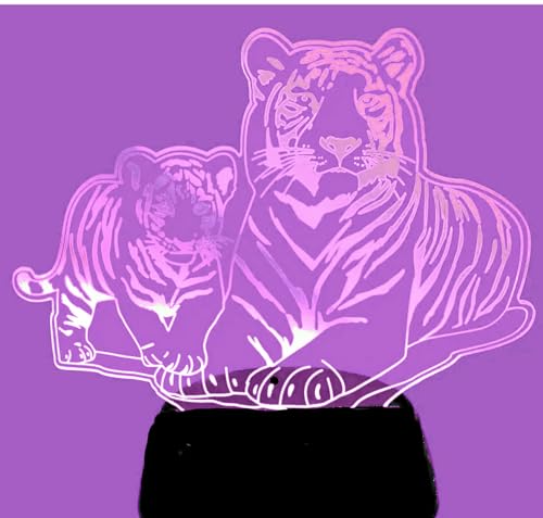 Jinson well 3D löwe Tiger Nachtlicht led Lampe optische Nacht licht Illusion 7 Farbwechsel Touch Switch Tisch Schreibtisch Dekoration Lampen mit Acryl Flat USB Spielzeug Jinson well 3D löwe Tiger Nachtlicht led Lampe optische Nacht licht Illusion 7 Farbwechsel Touch Switch Tisch Schreibtisch Dekoration Lampen mit Acryl Flat USB Spielzeug von Jinson well