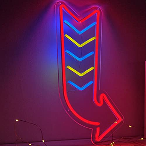 Jinson well Pfeil in Richtung lampe neon zeichen wand, führte dekor nachttischlampen, neon zeichen hochzeit schlafzimmer tabelle geschenk kinder spielzeug dekor dekorationen zum geschenk von Jinson well