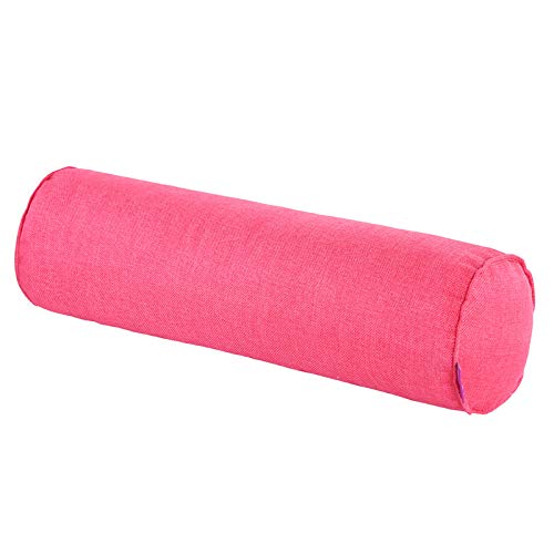 JinweiS 40,6 x 15,2 cm Auto-Rundhals-Kissen mit waschbarem Baumwollbezug bietet beste Unterstützung. (Wassermelonenrot) von JinweiS