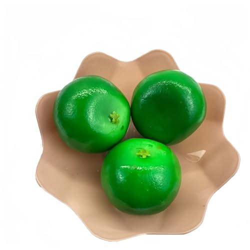 JinweiS 6 Stück Künstliche Orange Set, Lebensechte Simulation von Orangen, Realistische Gefälschte Früchte für Familientreffen, Küchenschrank Dekoration, Supermarkt Fotografie Requisiten von JinweiS