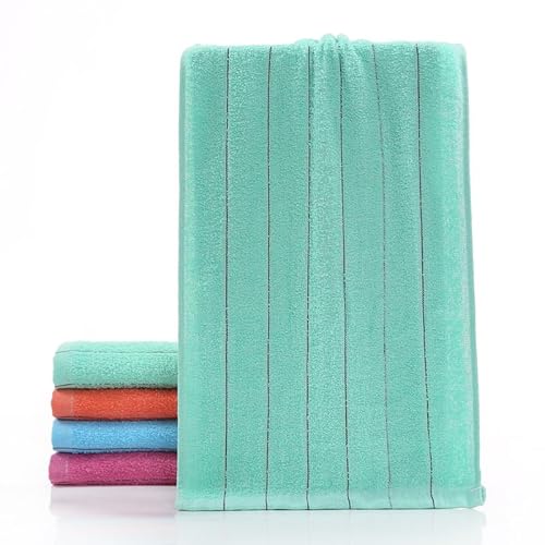 JinweiS Handtücher, 2 Stück, 34 x 74 cm, perfekt für die tägliche Dusche, 60 g, leichte und schnell trocknende Handtücher für Ihr Badezimmer für Badezimmer und Puderzimmer, Grün JinweiS Handtücher, 2 Stück, 34 x 74 cm, perfekt für die tägliche Dusche, 60 g, leichte und schnell trocknende Handtücher für Ihr Badezimmer für Badezimmer und Puderzimmer, Grün von JinweiS