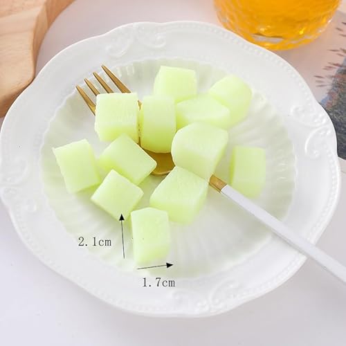 JinweiS Künstliche Früchte, Obstspieße, künstliche Früchte, Kunststoffobst für Dekoration, dekoratives Obst für Zuhause, Party, Vasenfüller, Fotografie-Requisiten (Honigmelonen-Ding, 50 Stück) JinweiS Künstliche Früchte, Obstspieße, künstliche Früchte, Kunststoffobst für Dekoration, dekoratives Obst für Zuhause, Party, Vasenfüller, Fotografie-Requisiten (Honigmelonen-Ding, 50 Stück) von JinweiS